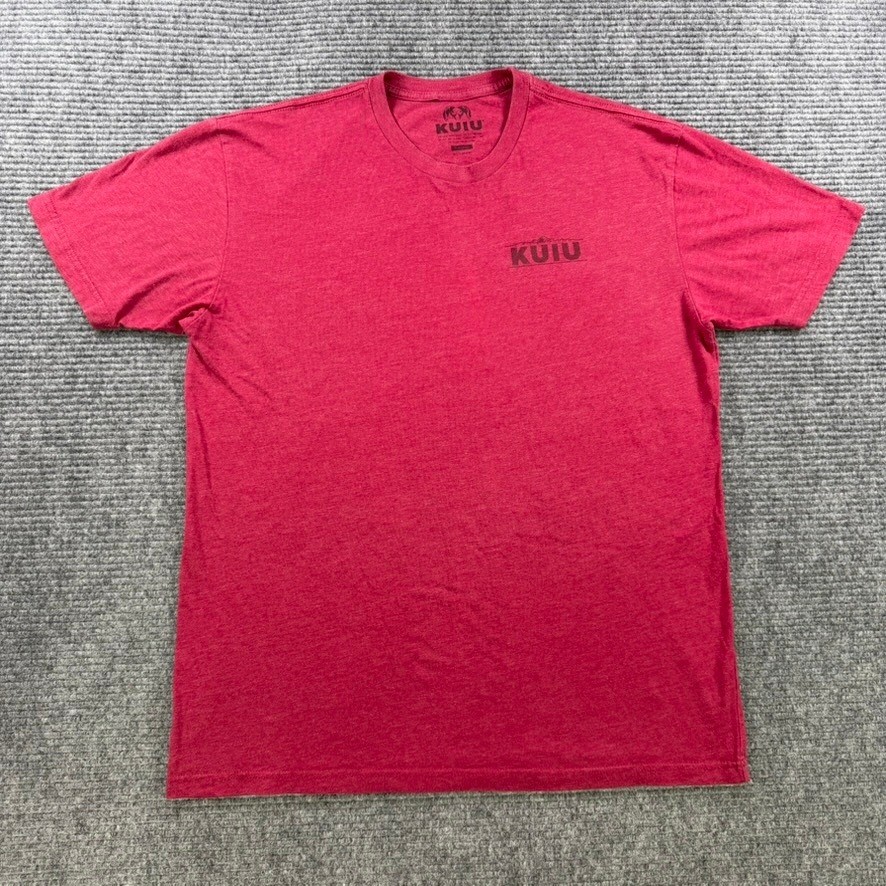 Kuiu Ultralight Hunting Graphic T-Shirt Mens XL Red Short Sleeve Crewneck Logo gallery
