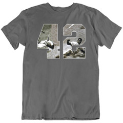 Jackie Robinson 42 Baseball Dodgers Brooklyn Los Angeles Sport T Shirt Gift New