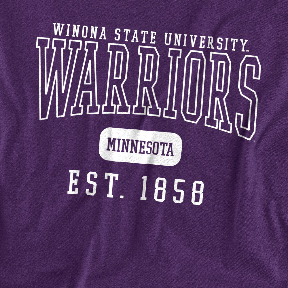 Winona State University Adult T-Shirt Est. Date, Purple, S-4XL gallery