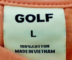 Tyler the Creator Golf Wang ‘Gonna Cut You Down’ Cowboy T-Shirt~Orange~Large