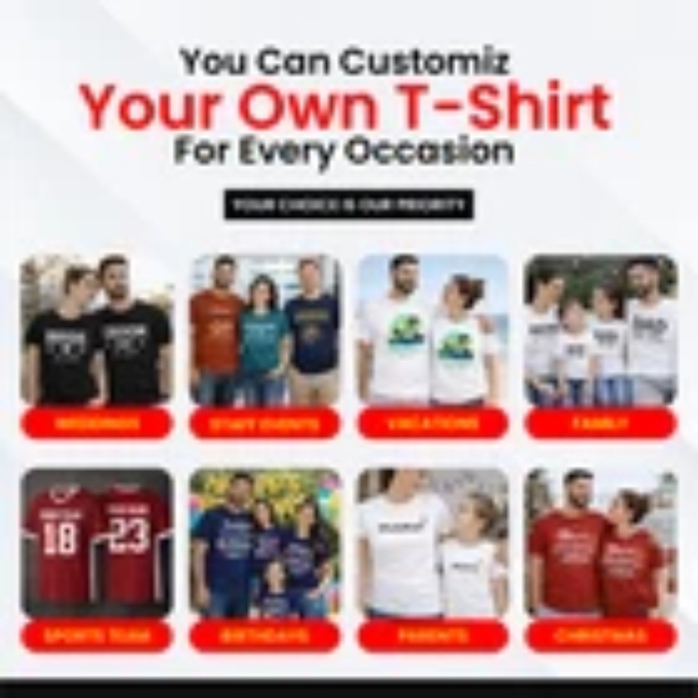 Personalized Team Name & Number T-Shirt - Custom Jersey Style Tee gallery