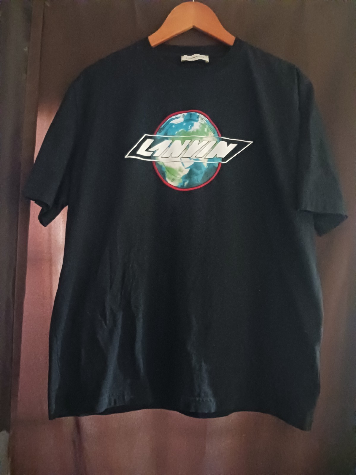 Lanvin t shirt Italy made, men 2XL retro design