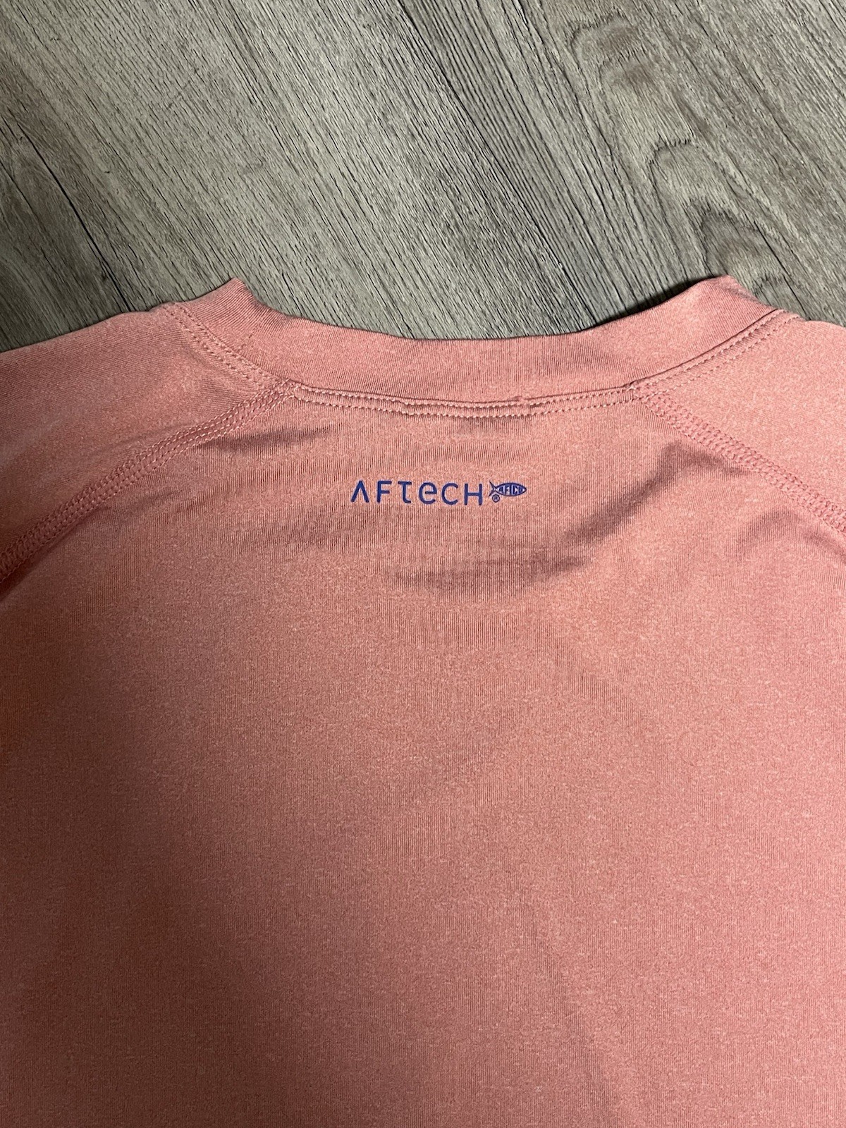 AFTCO Samurai 2 Performance Fishing Shirt in a coral pink color Size XL gallery