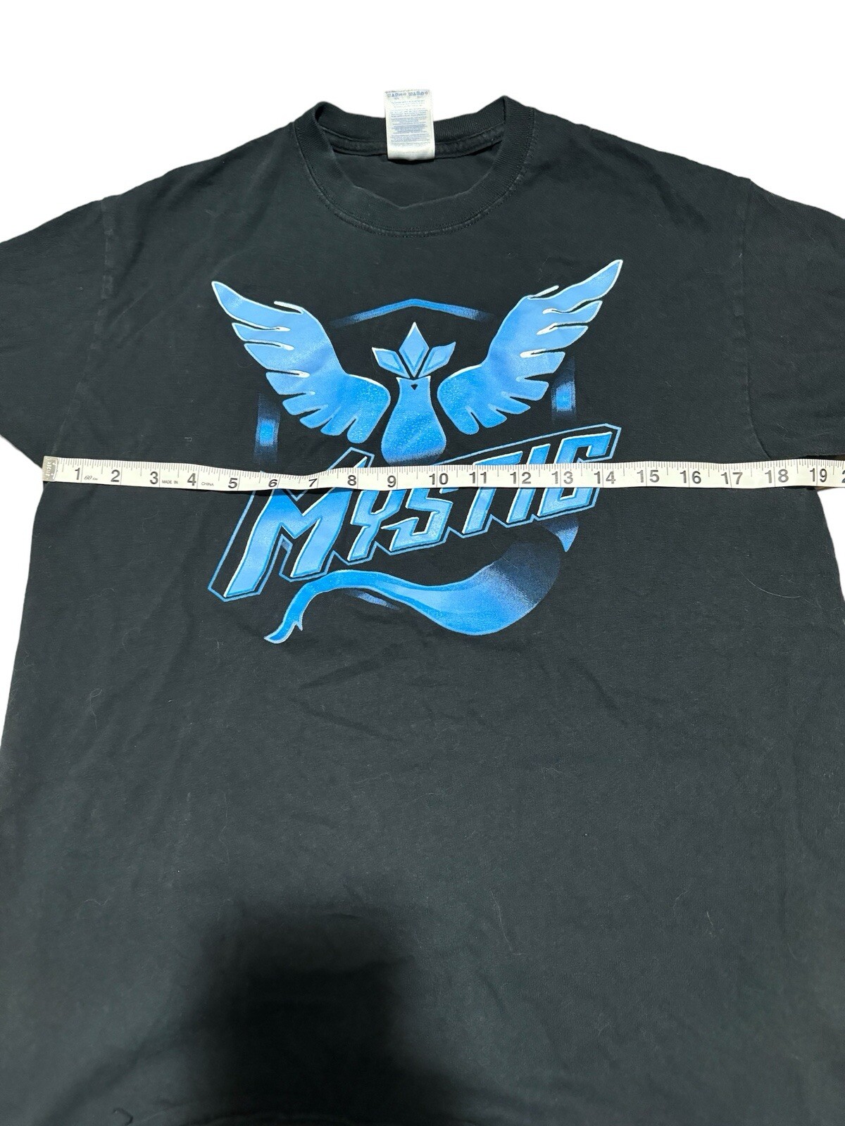 Pokemon Team Mystic Graphic Print SZ Medium T-shirt Gildan Novelty Unisex gallery