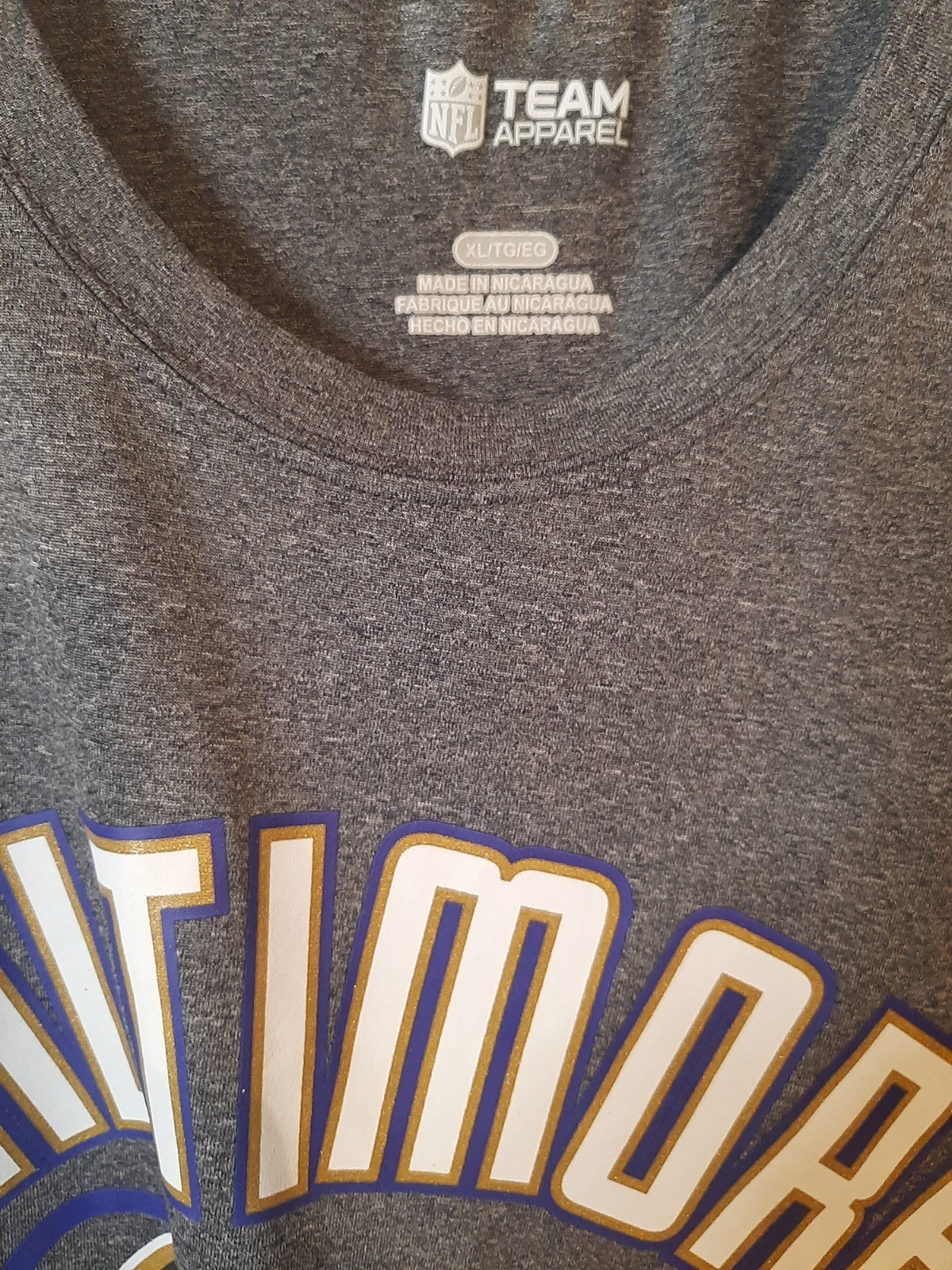 Baltimore Ravens Football NFL Team Apparel S/S T-shirt Shirt Men's XL--EUC! gallery