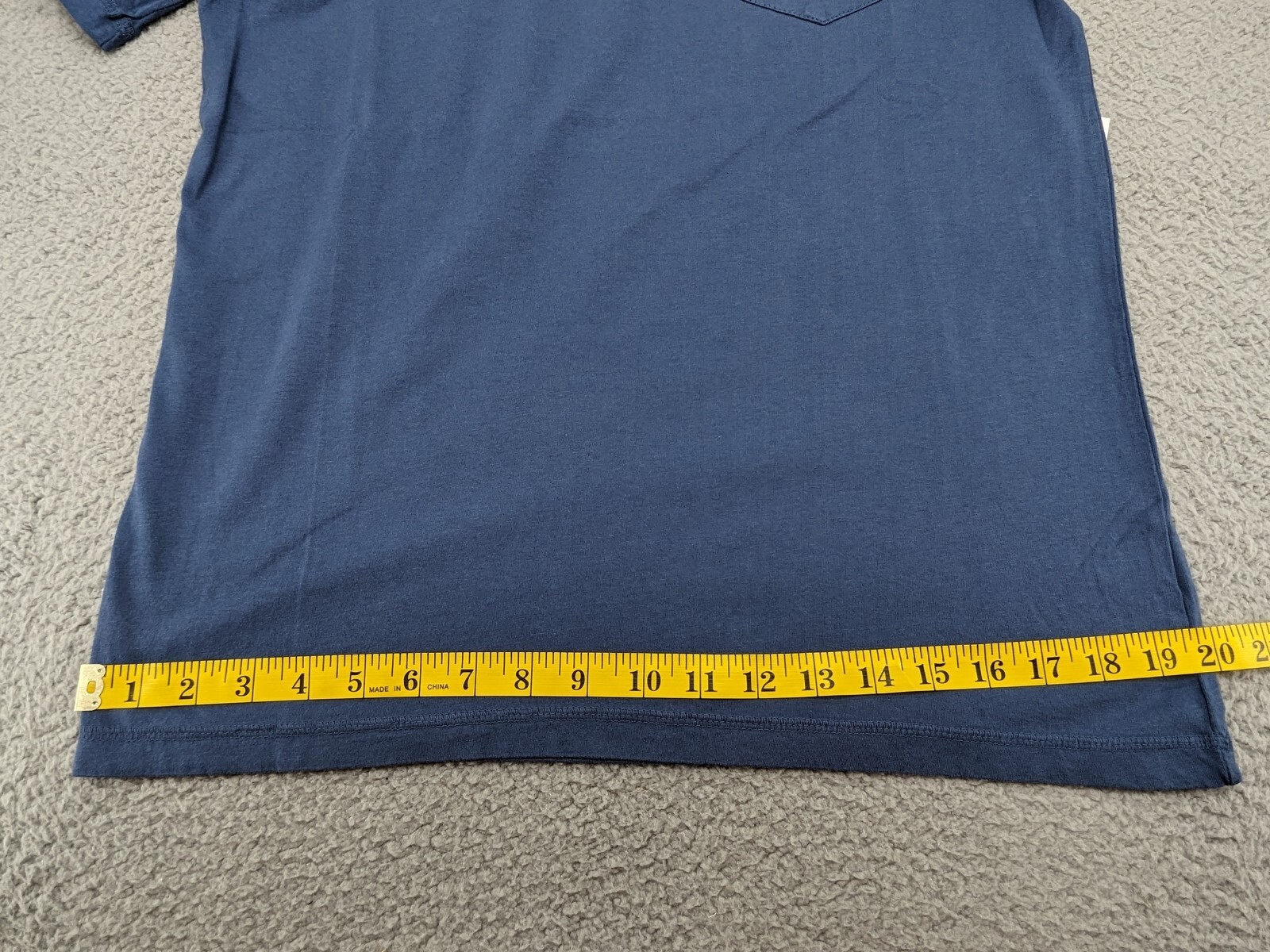 Johnnie-O T-Shirt Mens Small Blue SS Surfing 🏄 Patriotic Flag Crew Neck gallery