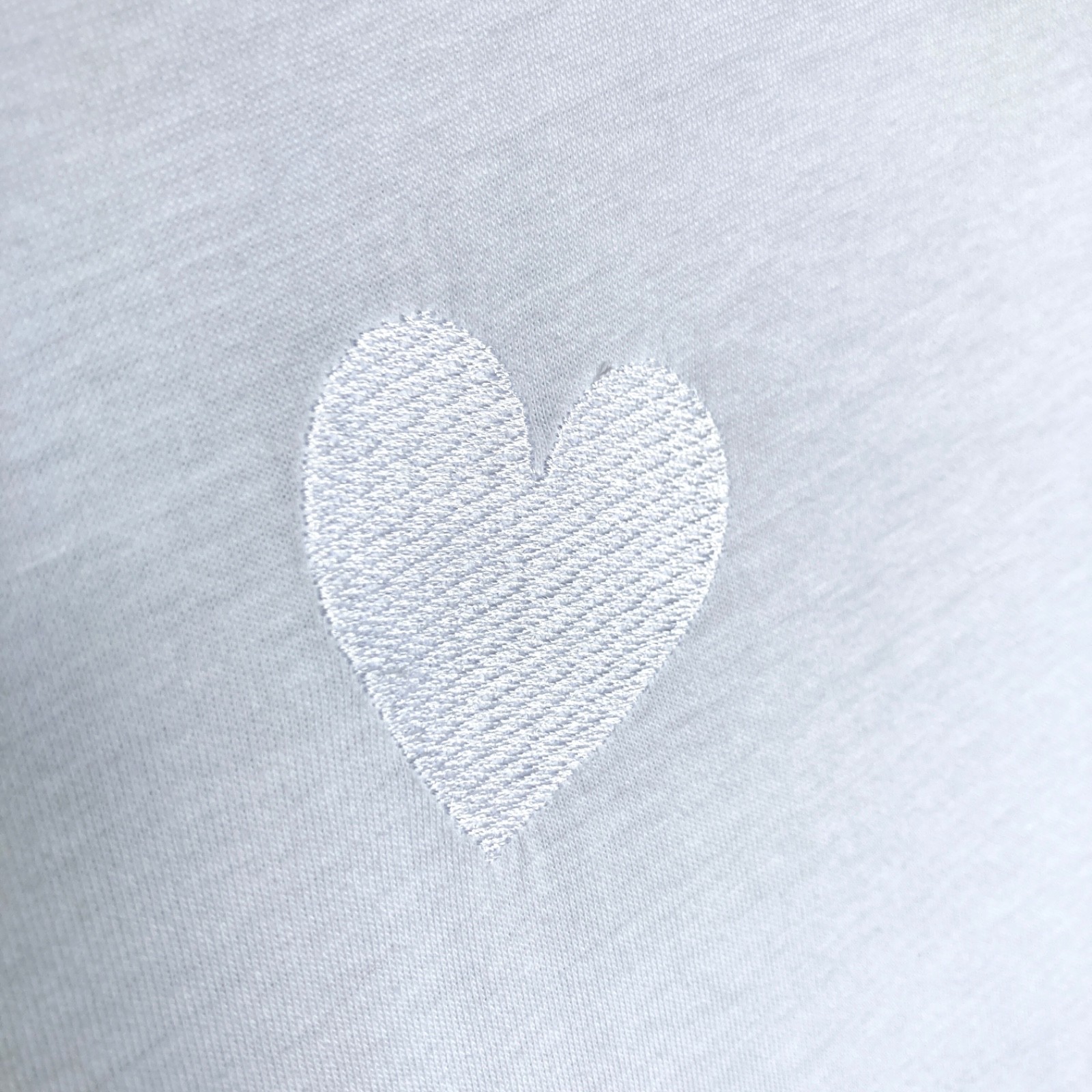 Inimigo Embroidered Heart Organic Mercerized Cotton Luxury Shirt Mens XXL White gallery