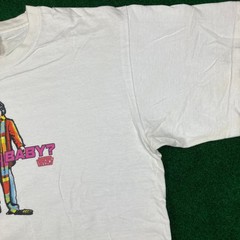 Vintage Doctor Who Shirt Mens L White 1996 Would You Like A Jelly Baby TV 90s