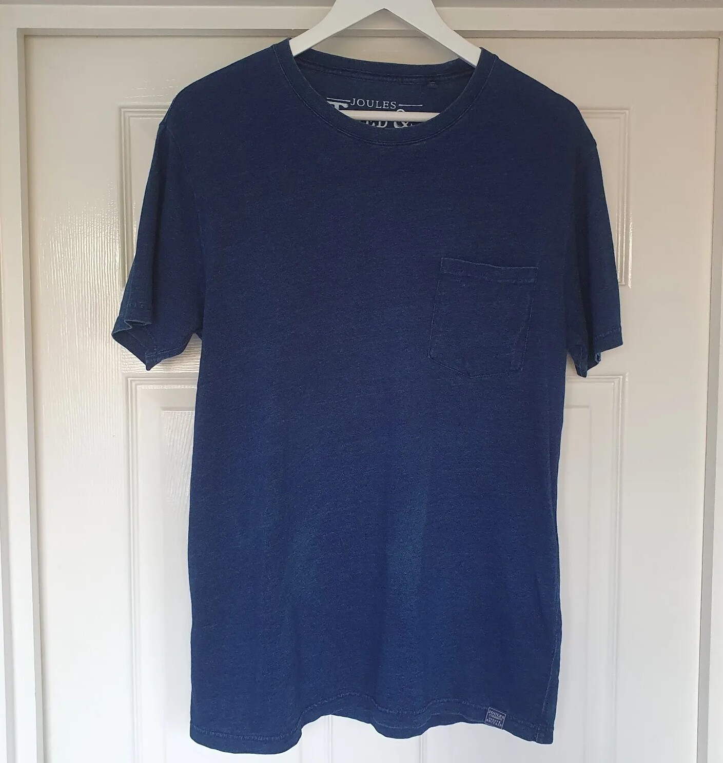 Joules Moreston T Shirt Top Men's Blue Size Medium Short Sleeves Cotton gallery