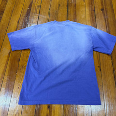 Half Evil Gradient Purple/Silver Short Sleeve Shirt Men’s Size Medium