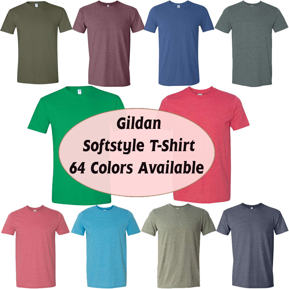 Gildan - Softstyle T-Shirt - 64000 Basic Unisex Classic Fit T-Shirt gallery