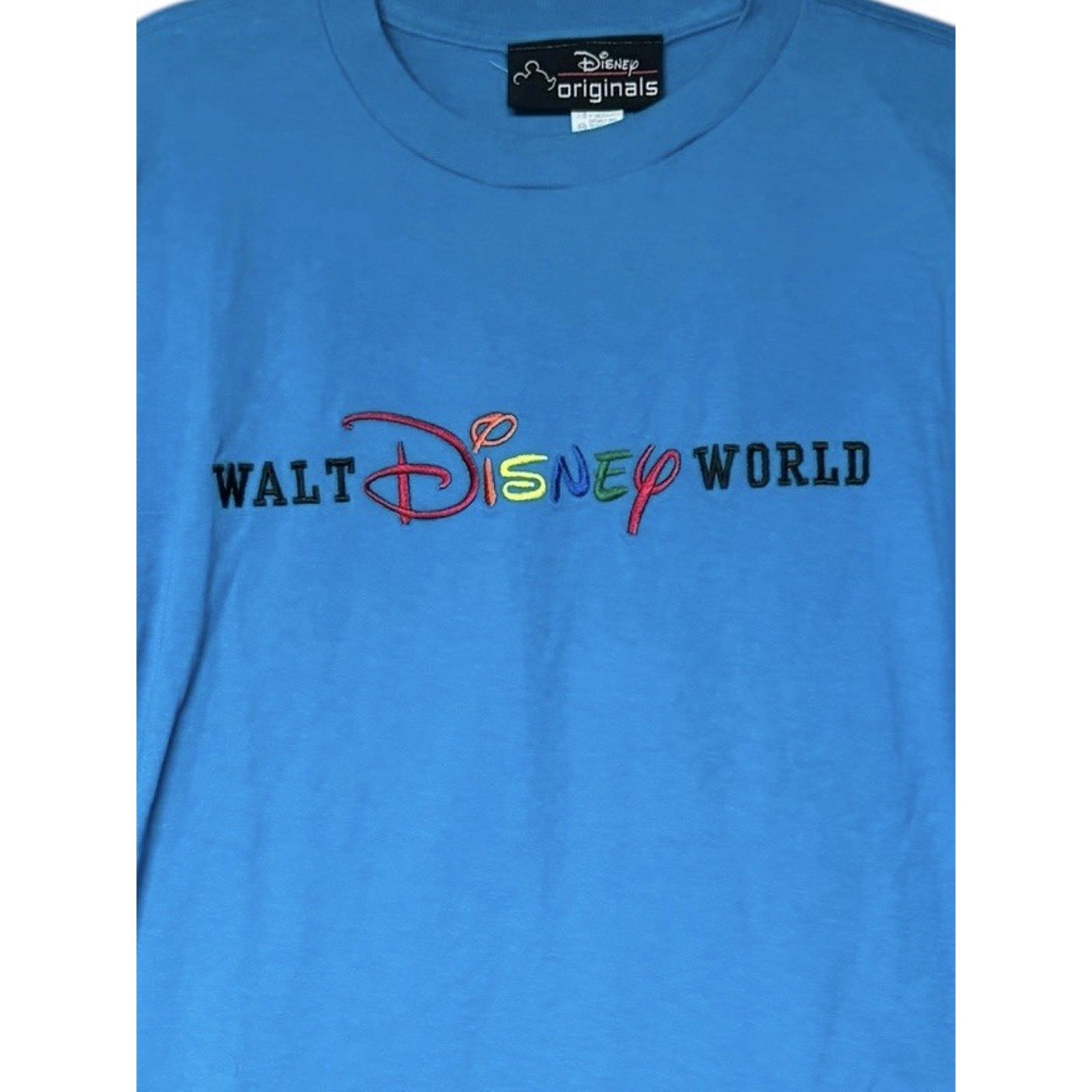 Vintage 90s Disney Parks Walt Disney World T-Shirt Single Stitch Cotton USA L/XL gallery