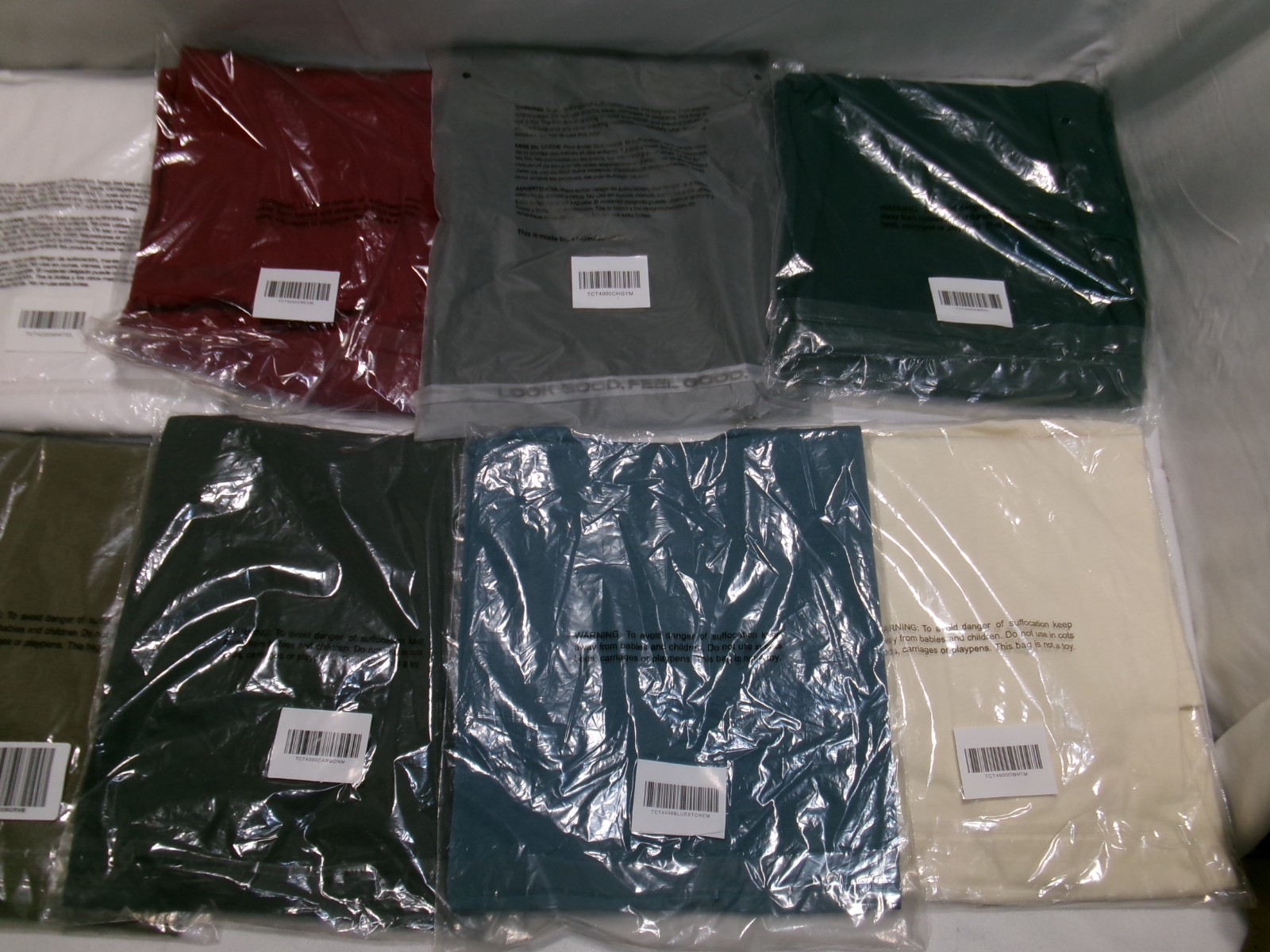 True Classic Crew Neck Short Sleeve Tees Assorted Sizes & Colors gallery