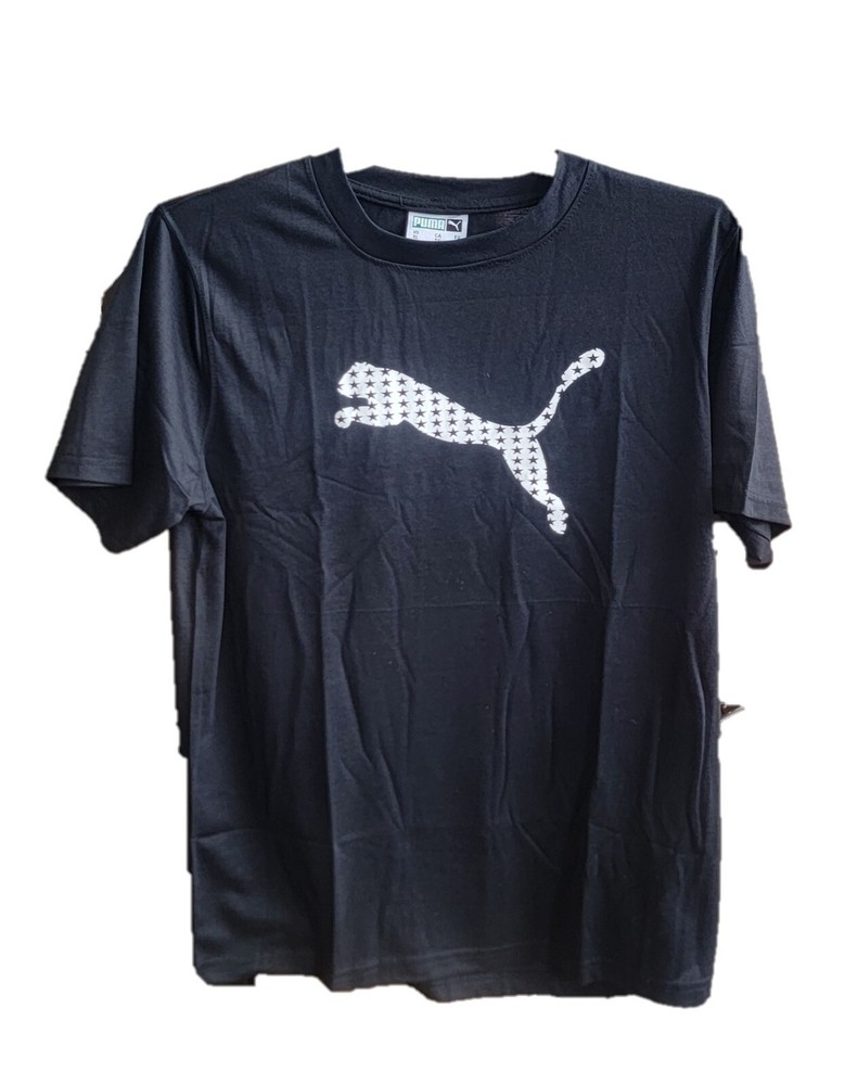 Puma Men’s T-Shirt Essentials Logo Crew Neck Short Sleeve Casual – 7 Colors S-XL