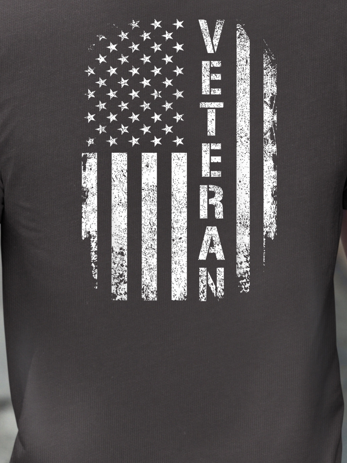 American pride, Veteran on American Flag, Comfort Color T-Shirt gallery