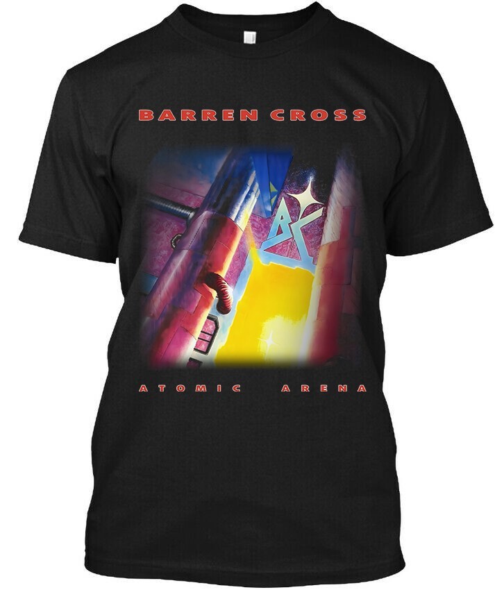 Limited New Popular Barren Cross Atomic Arena American Retro Logo T-SHIRT S-4XL