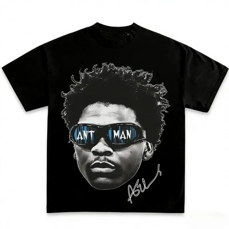 Anthony Edwards Patterned T-Shirt – Casual Sweet Style Unisex