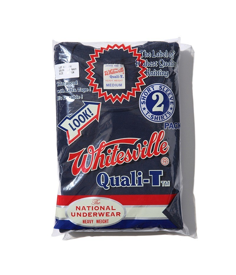 WHITESVILLE T-SHIRT WV73544 2-PACK Navy blue Toyo Enterprise NEW gallery