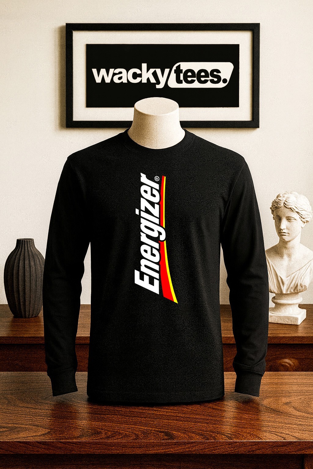 Energizer Bunny Battery Parody Costume Graphic Tee Shirt gallery