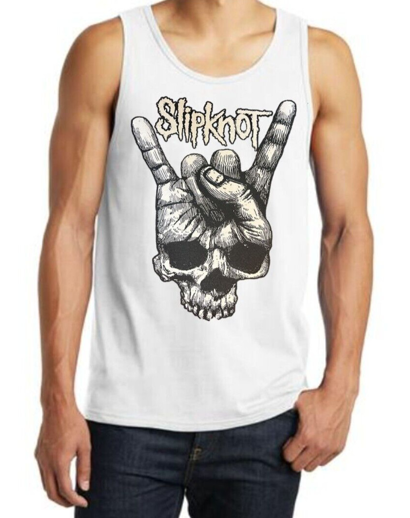 Slipknot Vintage Rock Band Black Tank Top (Various Colors) gallery