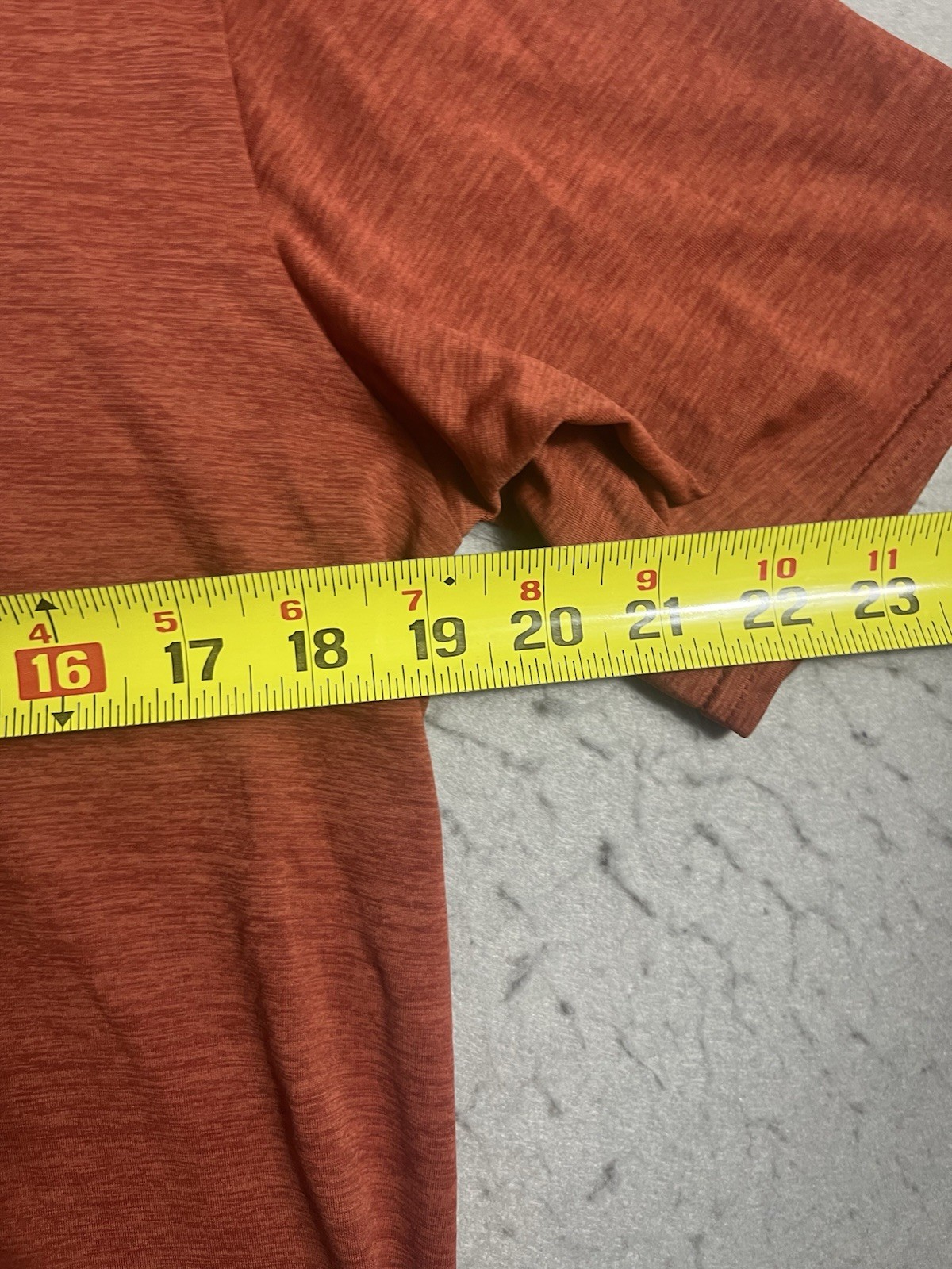 Patagonia Live Simply Capilene Cool Daily T Shirt Men's S Orange Organic Graphic gallery