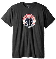 NBA Washington Wizards Men’s Short Sleeve Crewneck T-Shirt 3XL, 3XLT, 4XL, 5XL