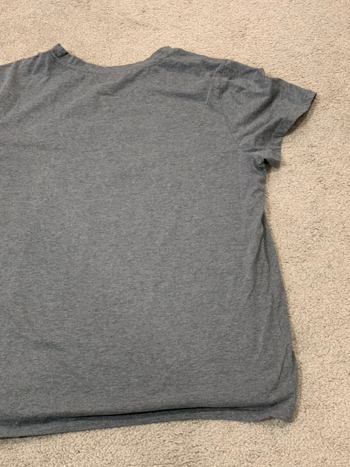 Mission Ridge Skull T Shirt Men's Size Large Gray White Orange Graphic Halloween gallery