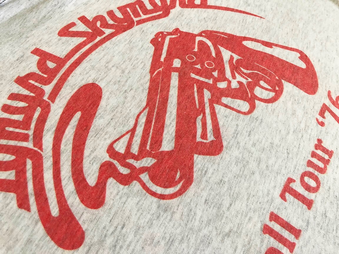 Unisex Retro T-Shirt | Showco Skynyrd 1976 Vintage Tour Music Style Tee | S–XXL gallery
