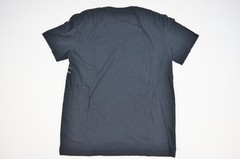 Quiksilver Black White Striped Zig Zag Lightning Bolt Medium Pocket T Shirt