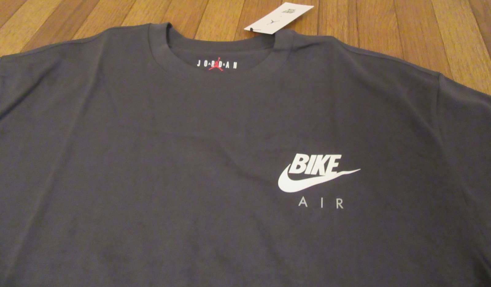 Nike Air Jordan Bike Air Tee T-Shirt Size Large Anthracite IQ8148 060 Brand New gallery