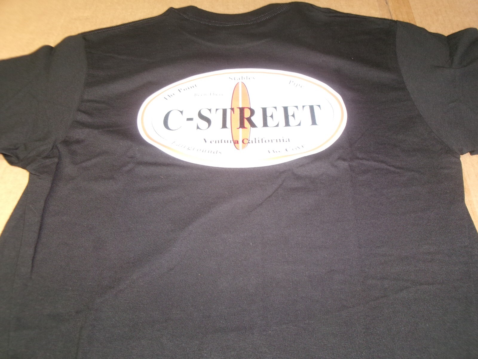 C - STREET SURF BREAKS VENTURA , CALIFORNIA CLOSE OUT SALE T-SHIRTS. NEW! gallery