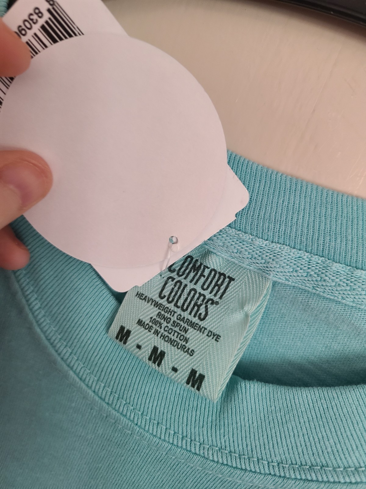 COMFORT COLORS HEAVYWEIGHT ADULT LONG SLEEVE SHIRT MINT GREEN SIZE M gallery