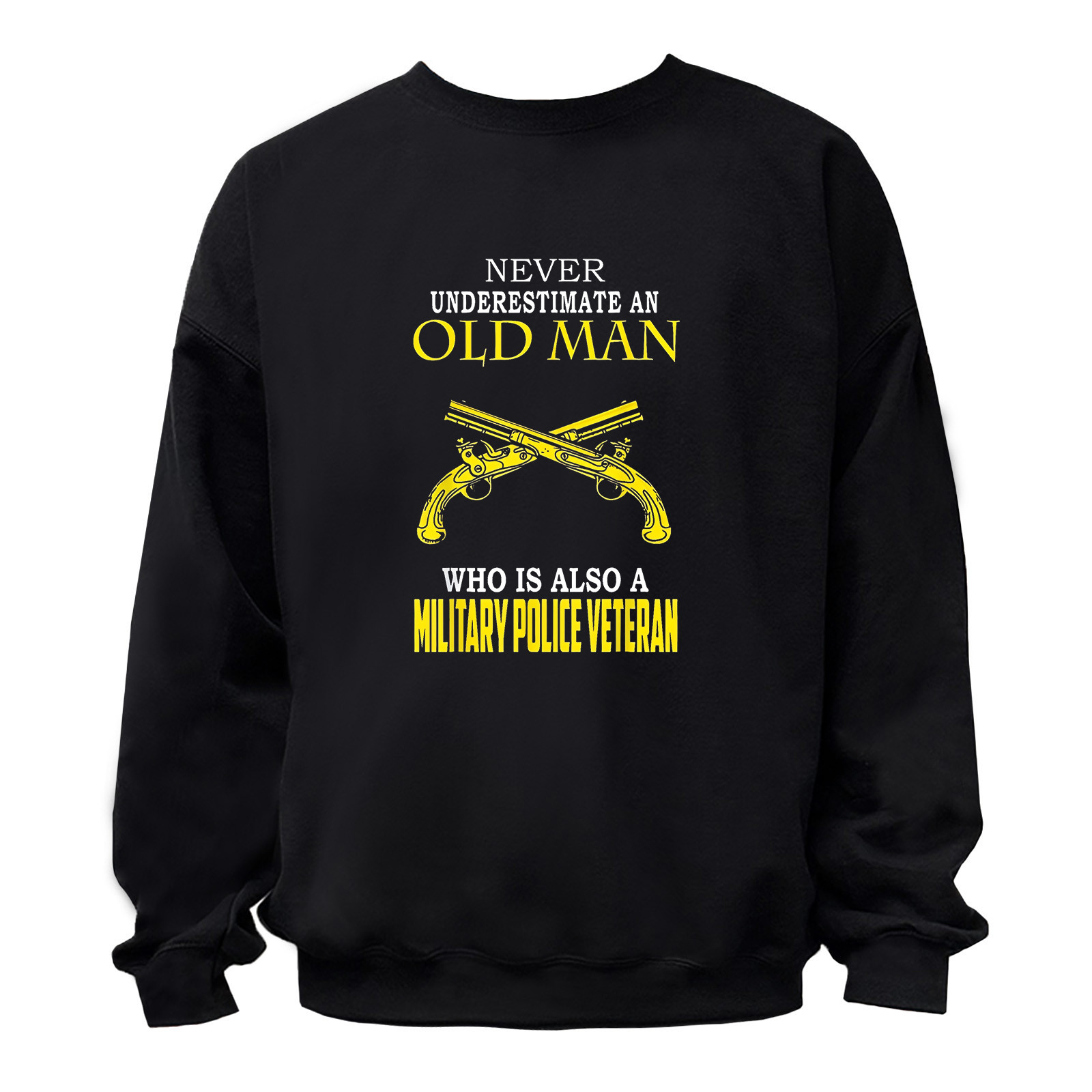 Old Man Military Police Veteran T-Shirt / Hoodie / Sweatshirt Unisex Women Men gallery