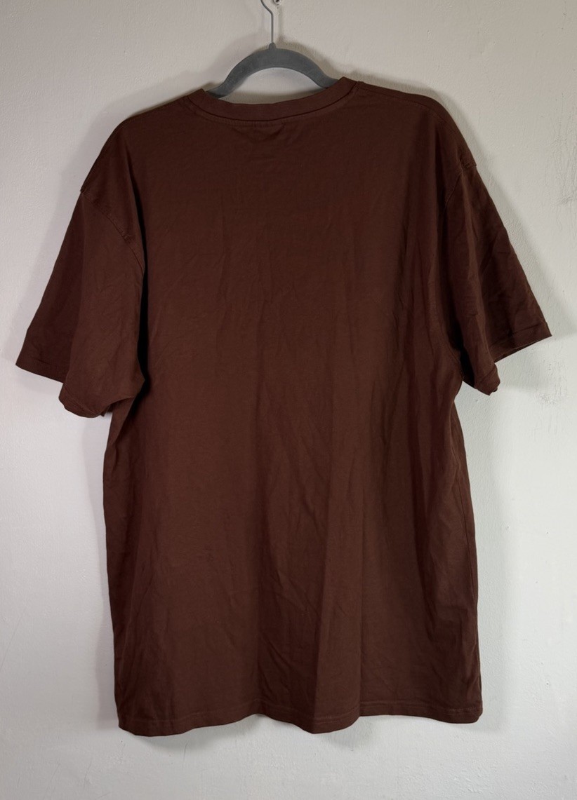 Santa Cruz Dressen Tribal Arch Front T Shirt UK XL Skateboards Coffee Brown Tee gallery