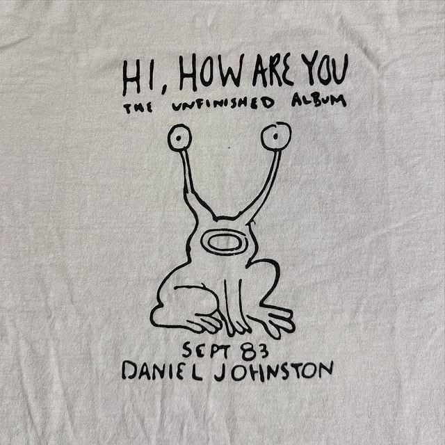 2000s DANIEL JOHNSTON CONCERT Vintage T-Shirt Reprint gallery