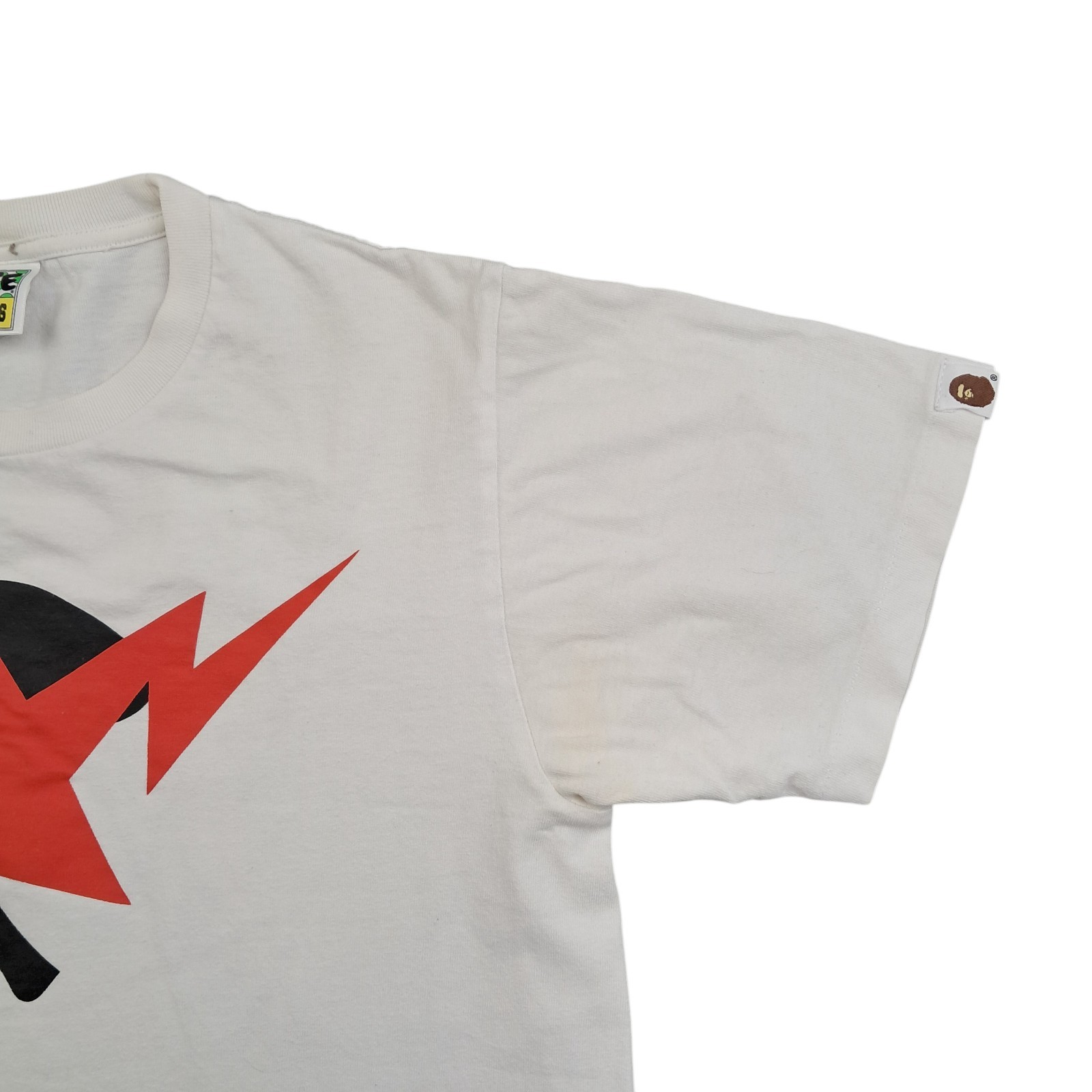 A Bathing Ape T Shirt S Men White Vintage Single Stitch Graphic 20s Street Wear gallery