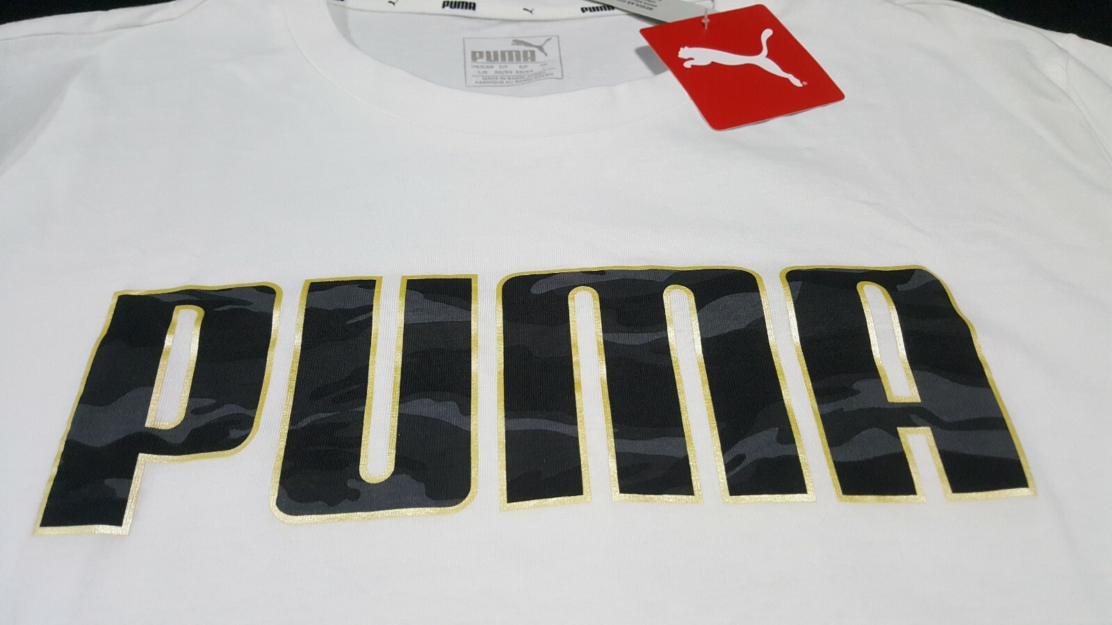PUMA CAMO LOGO TEE ATHLETIC/CASUAL SPORTS TRAINING T SHIRT SZ XLARGE gallery