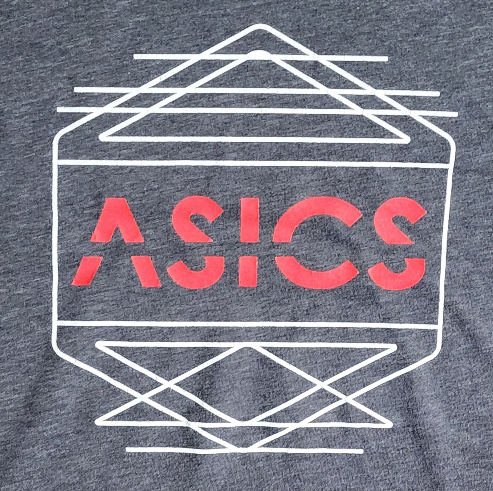 Asics T-Shirt Men's Medium Jogging Work Out Gym Training Athletic Sports Tee gallery
