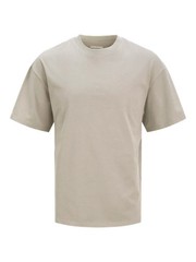 Jack & Jones Men’s 3-Pack JJHugo Crew Neck T-Shirts – 100% Cotton, Loose Fit