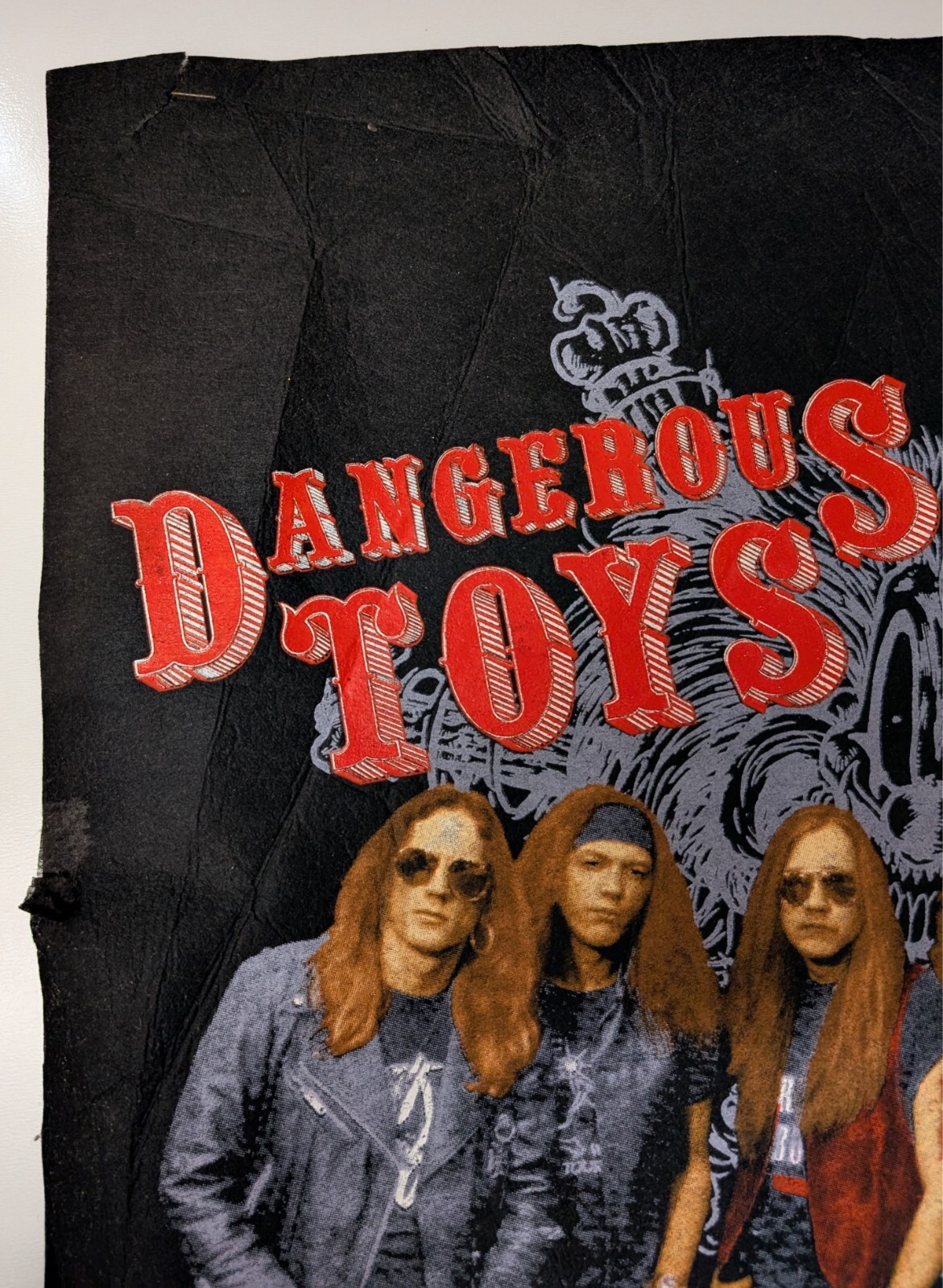 1991 Vintage Dangerous Toys Hellacious Acres Tshirt Promo Proof Sample Pellon gallery