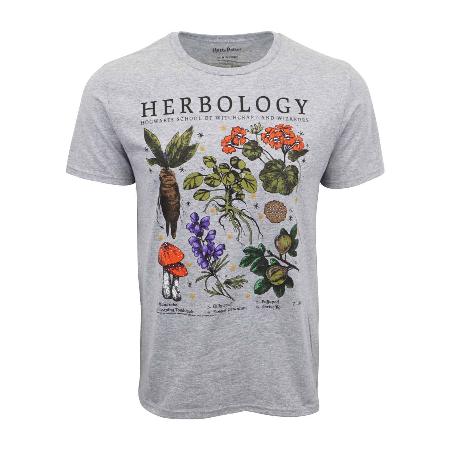 HARRY POTTER HERBOLOGY T SHIRT OFFICIAL ITEM gallery