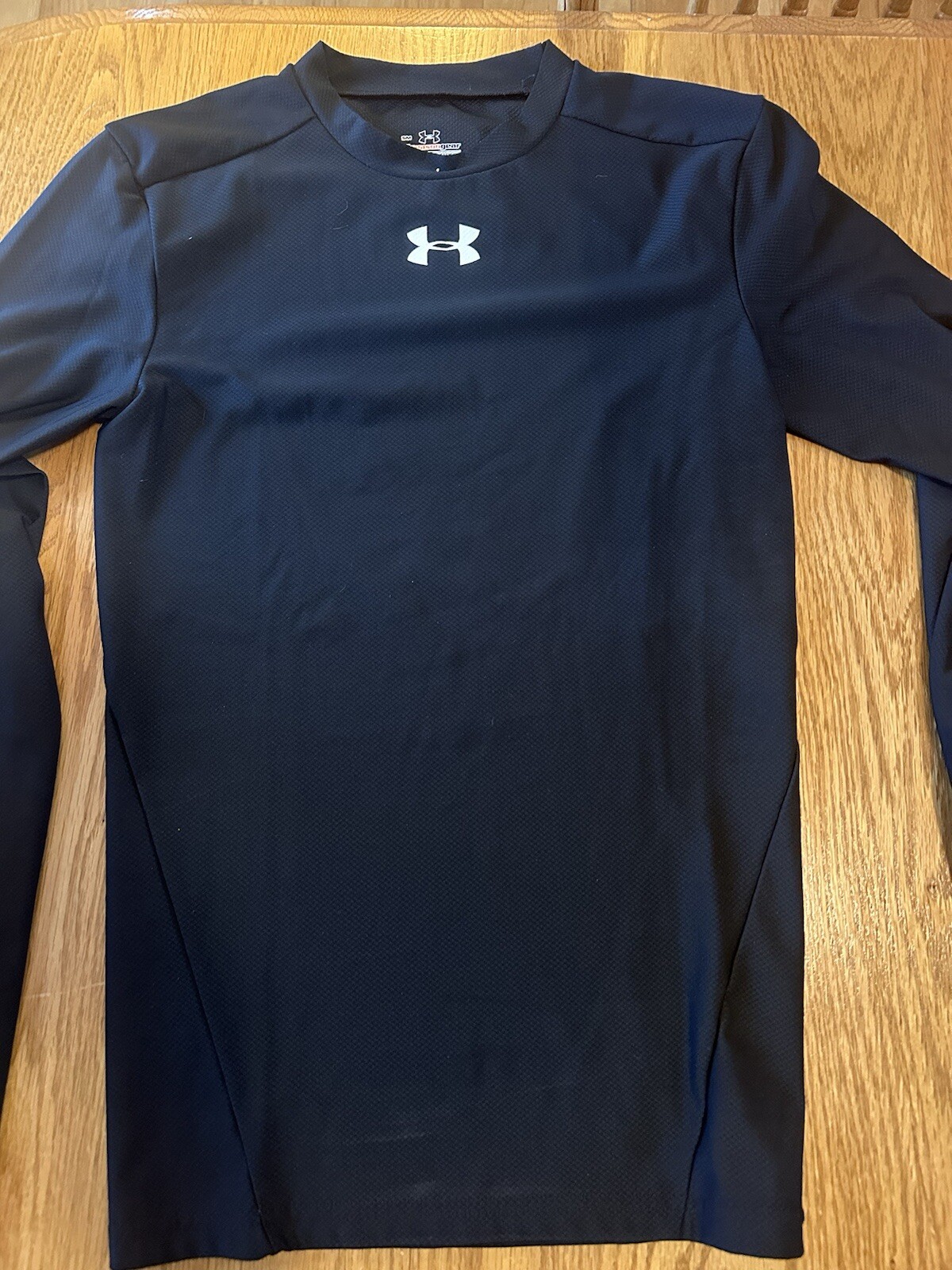 Under Armour Black All season Long Sleeve Shirt Sz Small