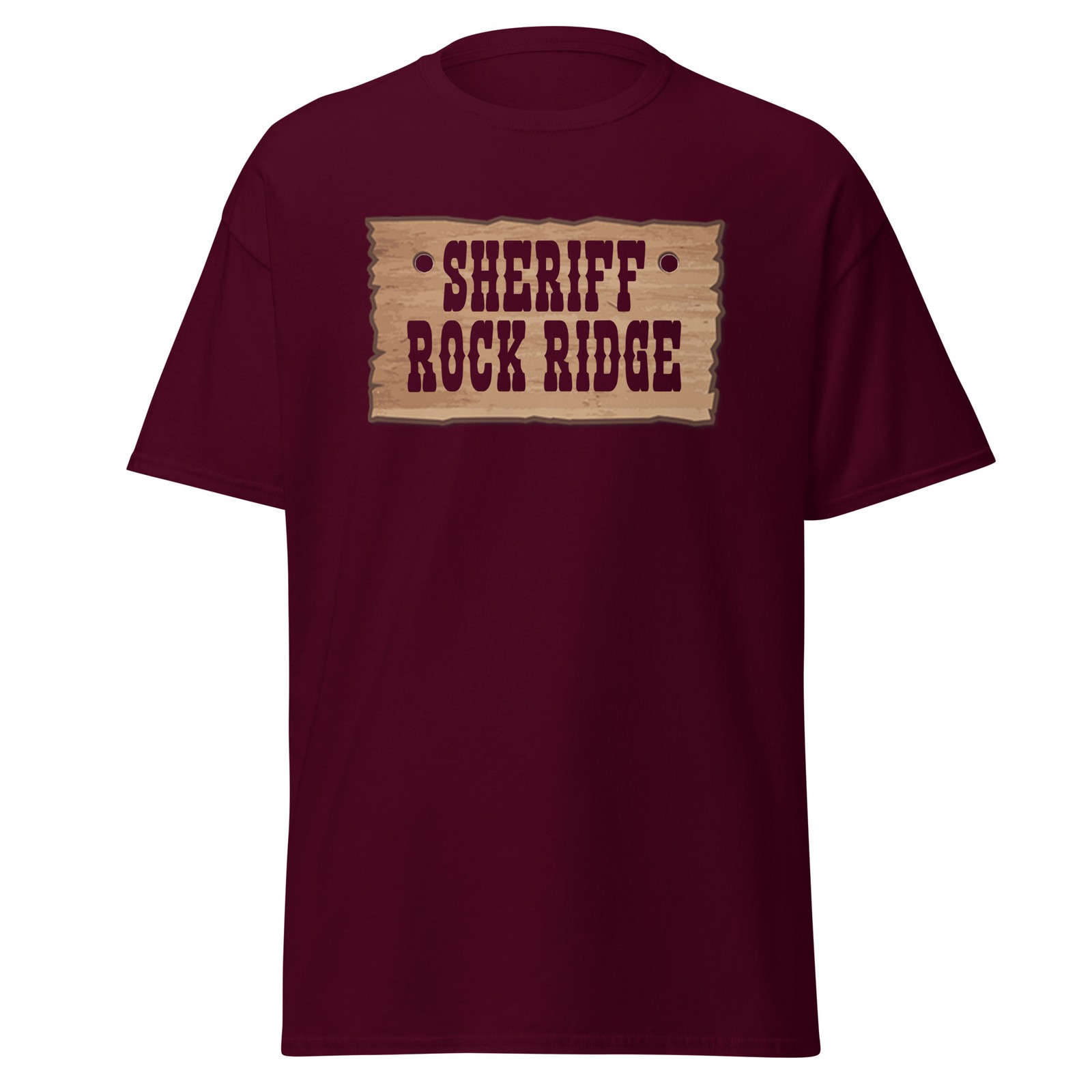 Sheriff Rock Ridge – Blazing Saddles Movie Quote T-Shirt, Unisex