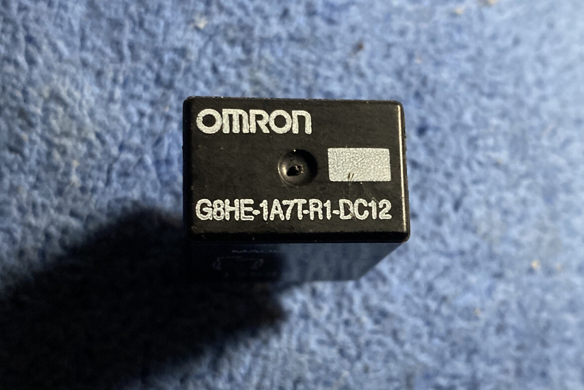 (1pc) Omron 4 Pin Relay G8HE-1A7T-R1-DC12 Tested With Warranty OEM