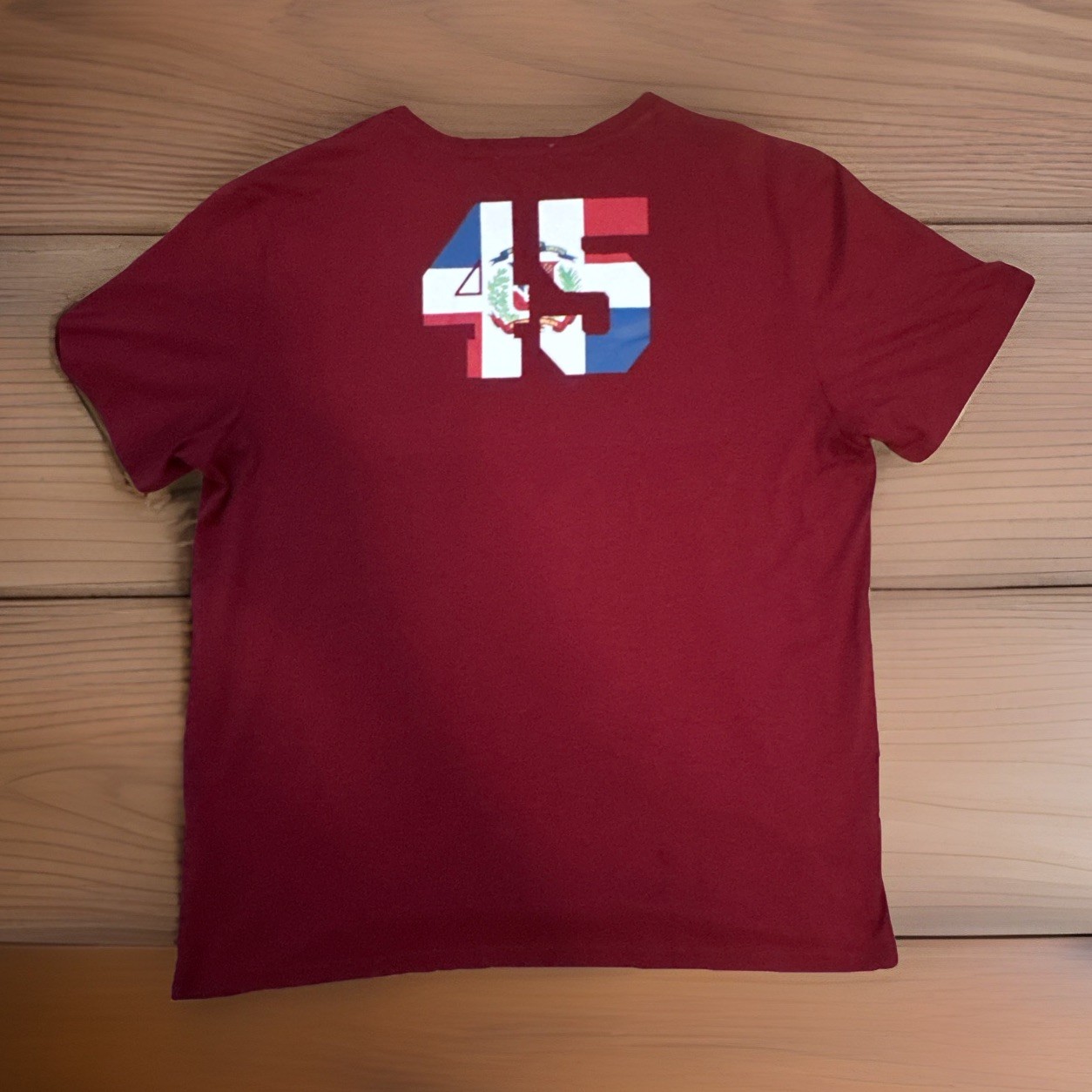 Club Med 45 Punta Cana Dominican Republic Blue Shirt Men's size XXL Red 2XL gallery