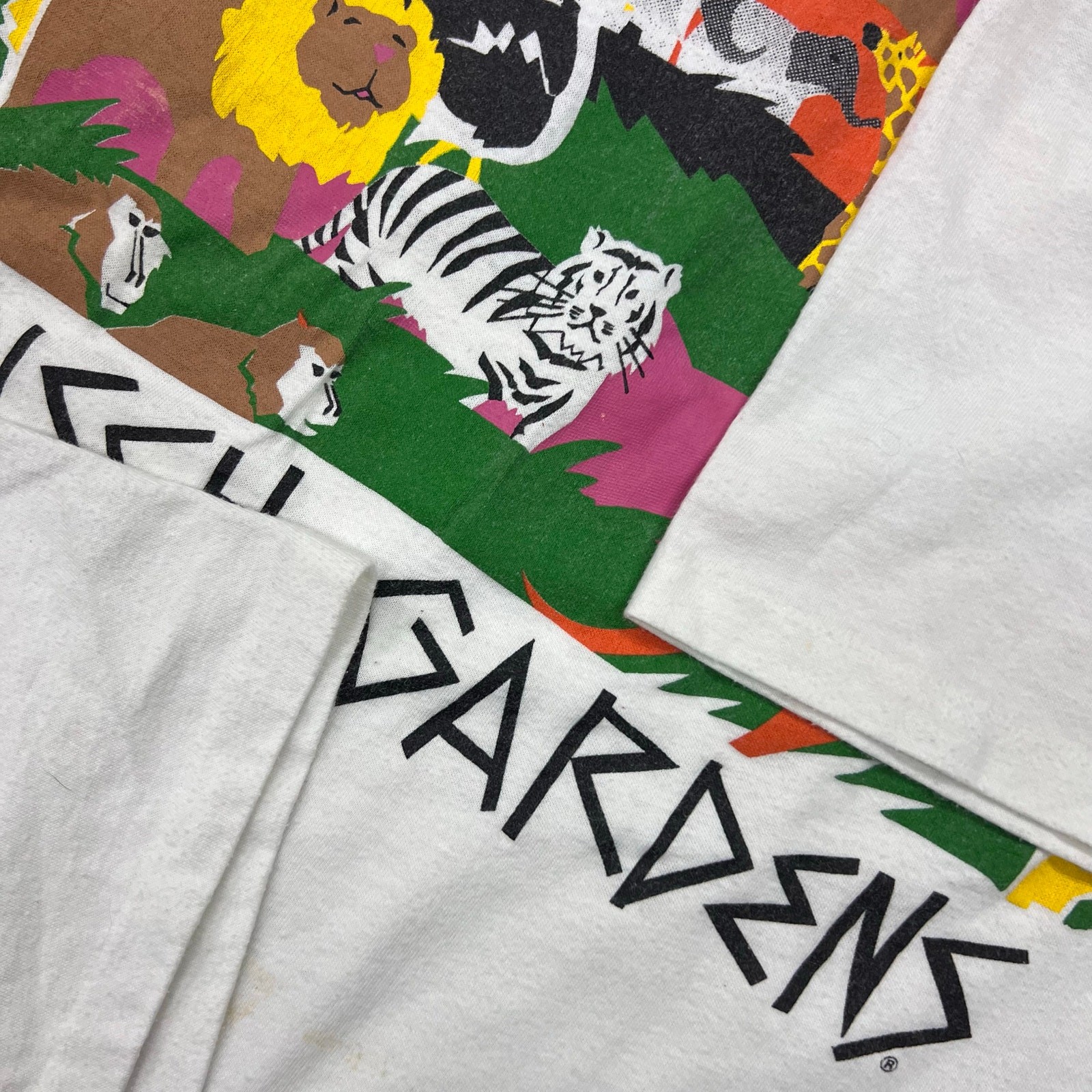 Vintage Extinction Is Forever Busch Garden Tiger Nature T Shirt Single Stitch M gallery