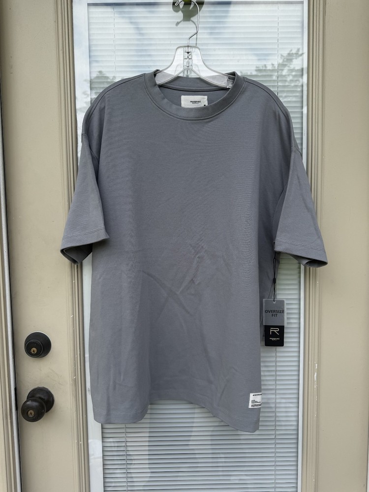 Reserved Supply Men’s Oversize Fit T-Shirt Gray Size M Crew Neck NWT