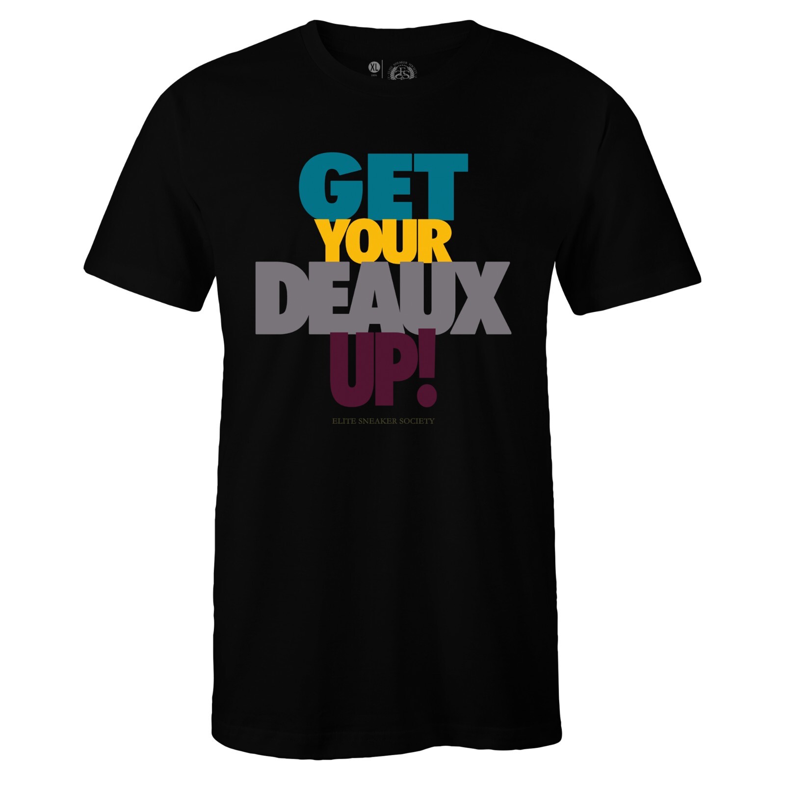Shirt to Match Jordan 7 Retro Bordeaux - Get Your Deaux Up Black Sneaker Tee gallery