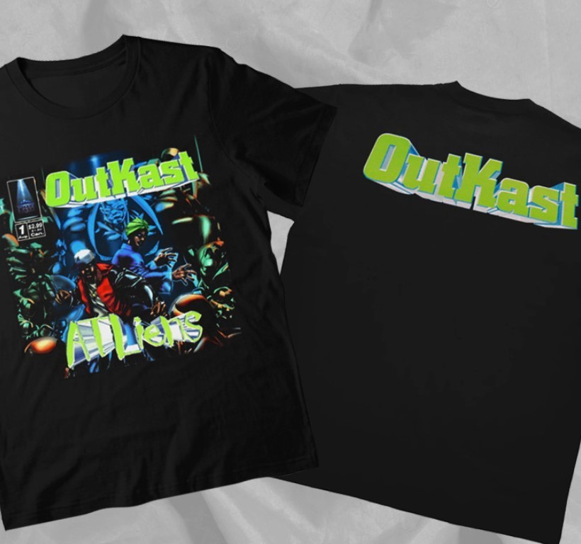 ATLiens – Outkast (1996) Cotton T-Shirt Unisex