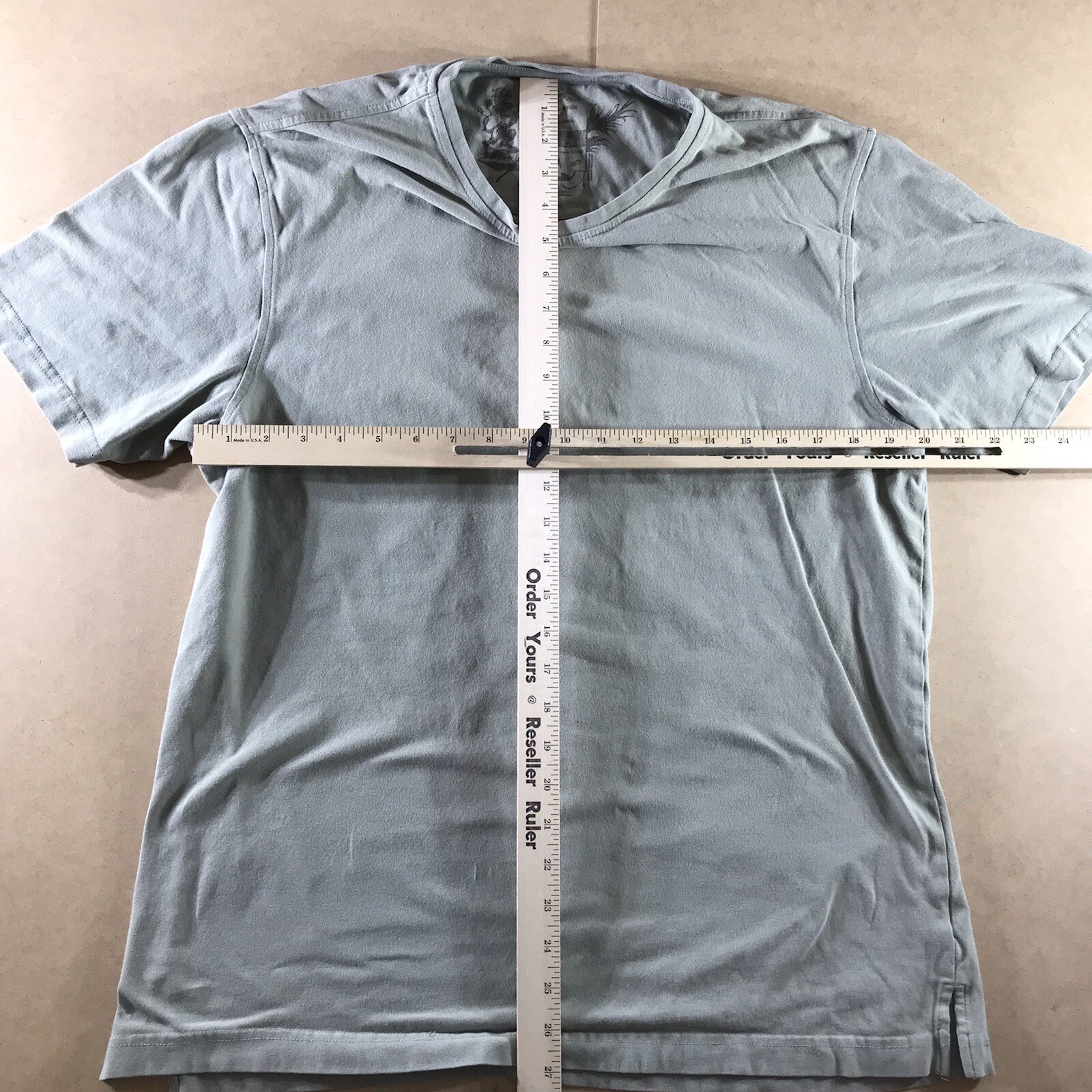 Axis LA Shirt Adult L Au Prix-Fine Seafoam Green Short Sleeve gallery